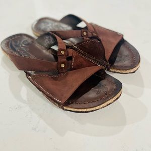 Merrell leather sandals size 9